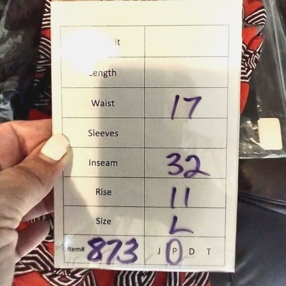 Democracy Palazzo Pants (L) Red Black White Wow - Picture 9 of 12